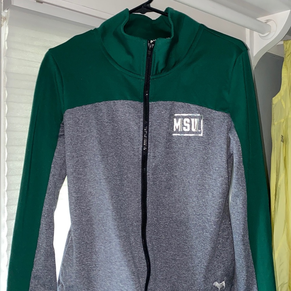 Michigan State zip up jacket